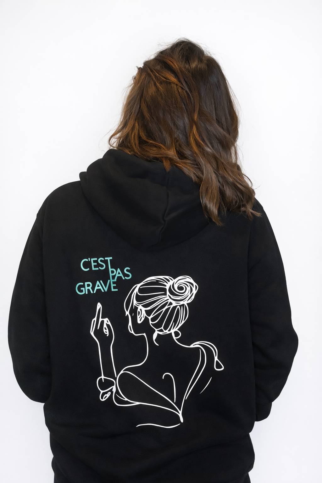 Sweat-shirt C'EST PAS GRAVE