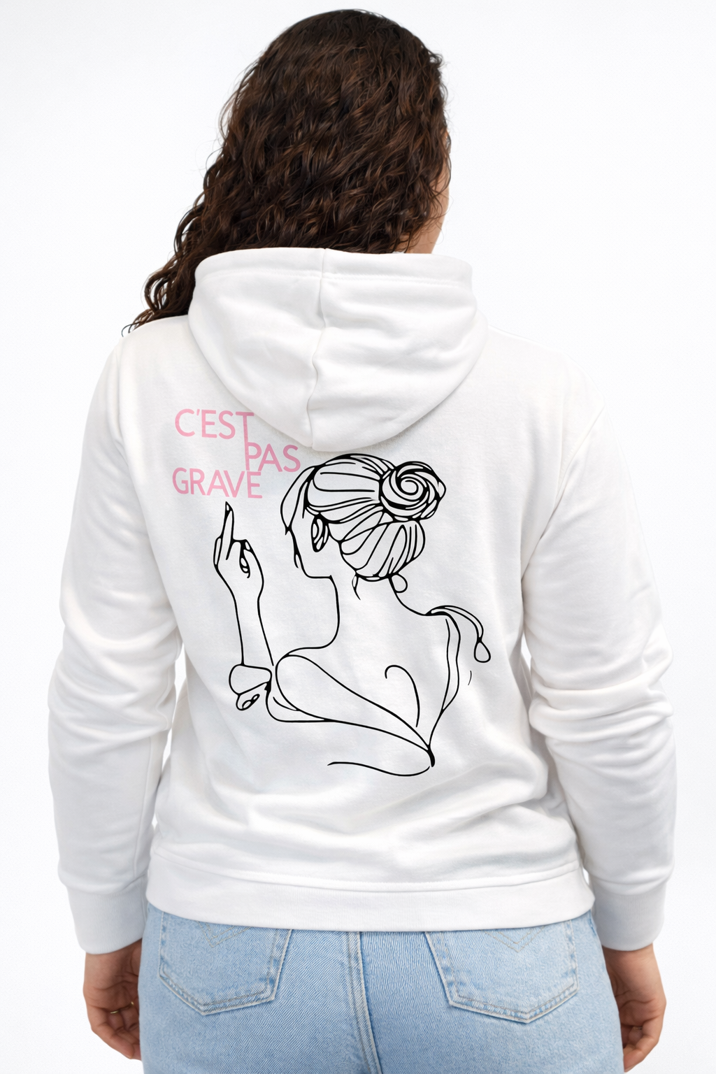 Sweat-shirt C'EST PAS GRAVE